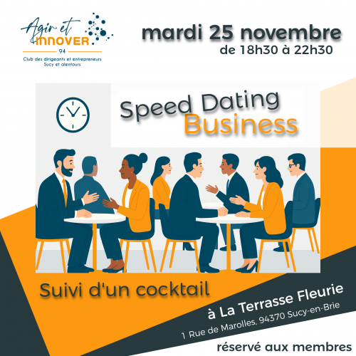 Speed Dating Business | Save the Date